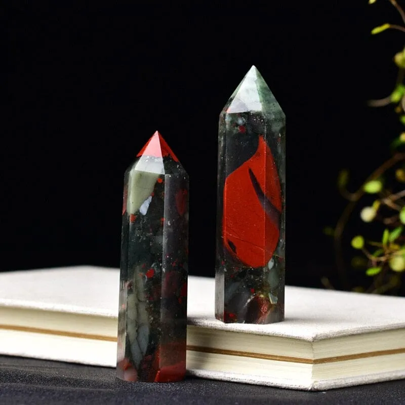 1pc Natural African Bloodstone Crystal