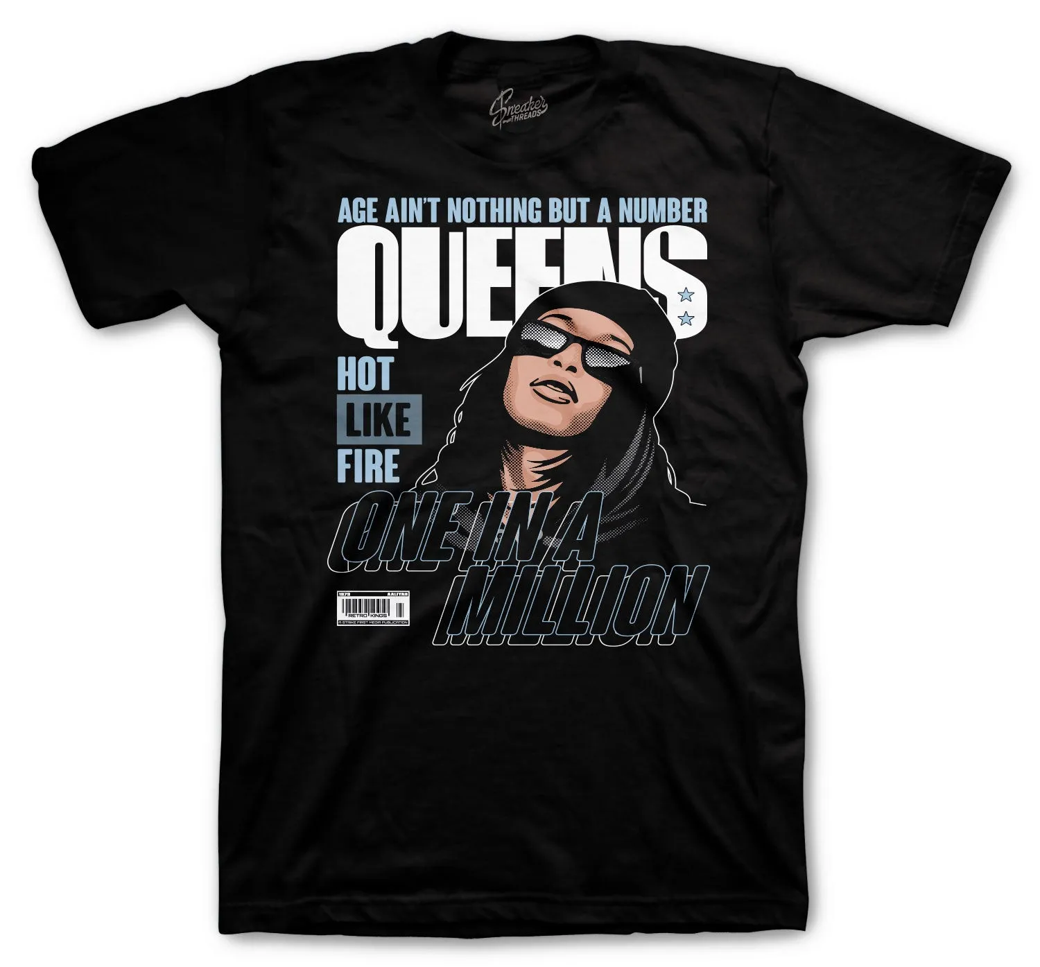 350 Blue Tint Shirt - Queens - Black