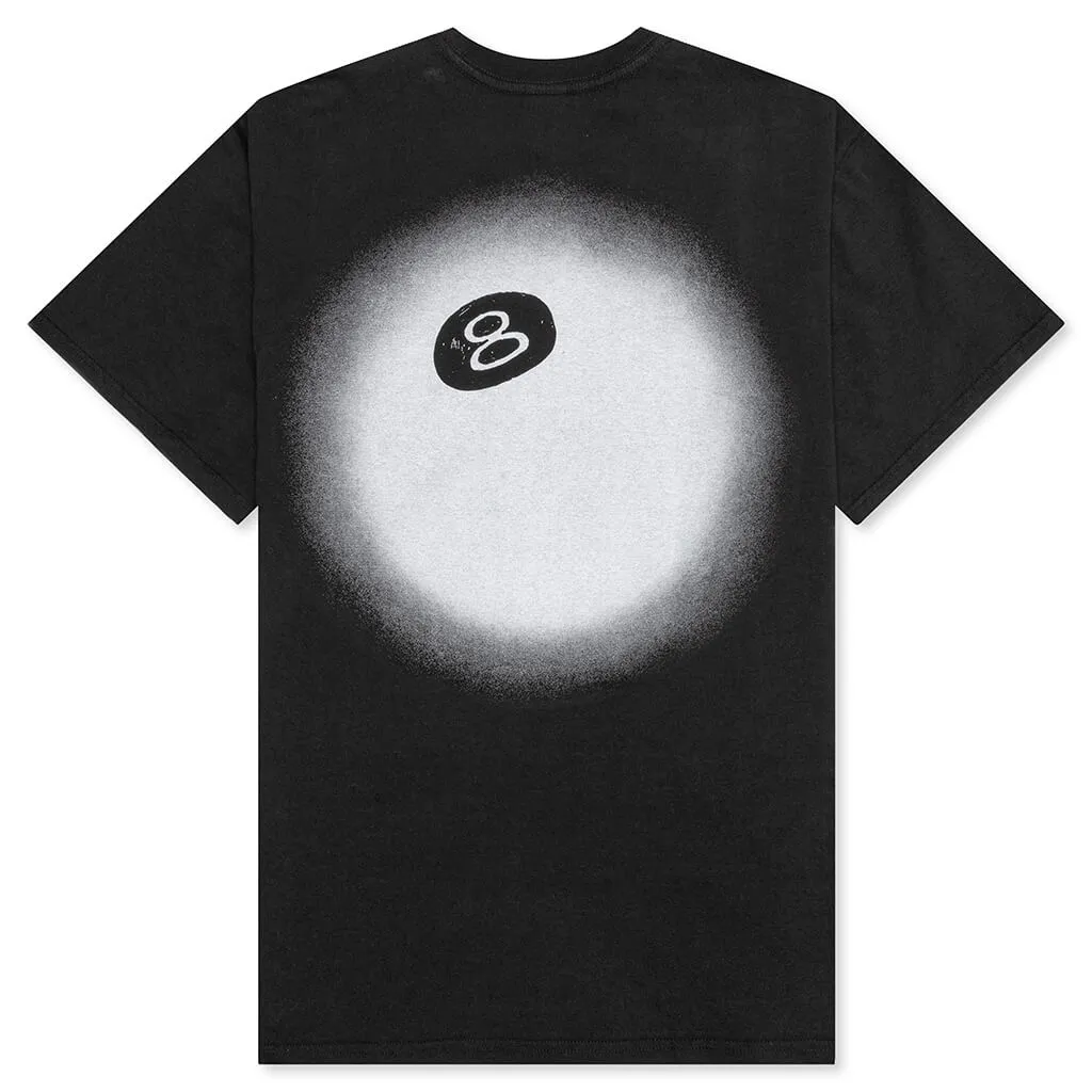 8 Ball Fade Tee - Black