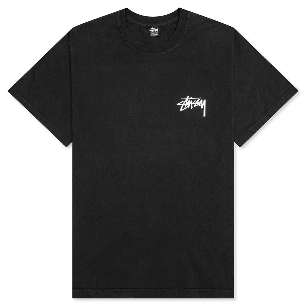 8 Ball Fade Tee - Black