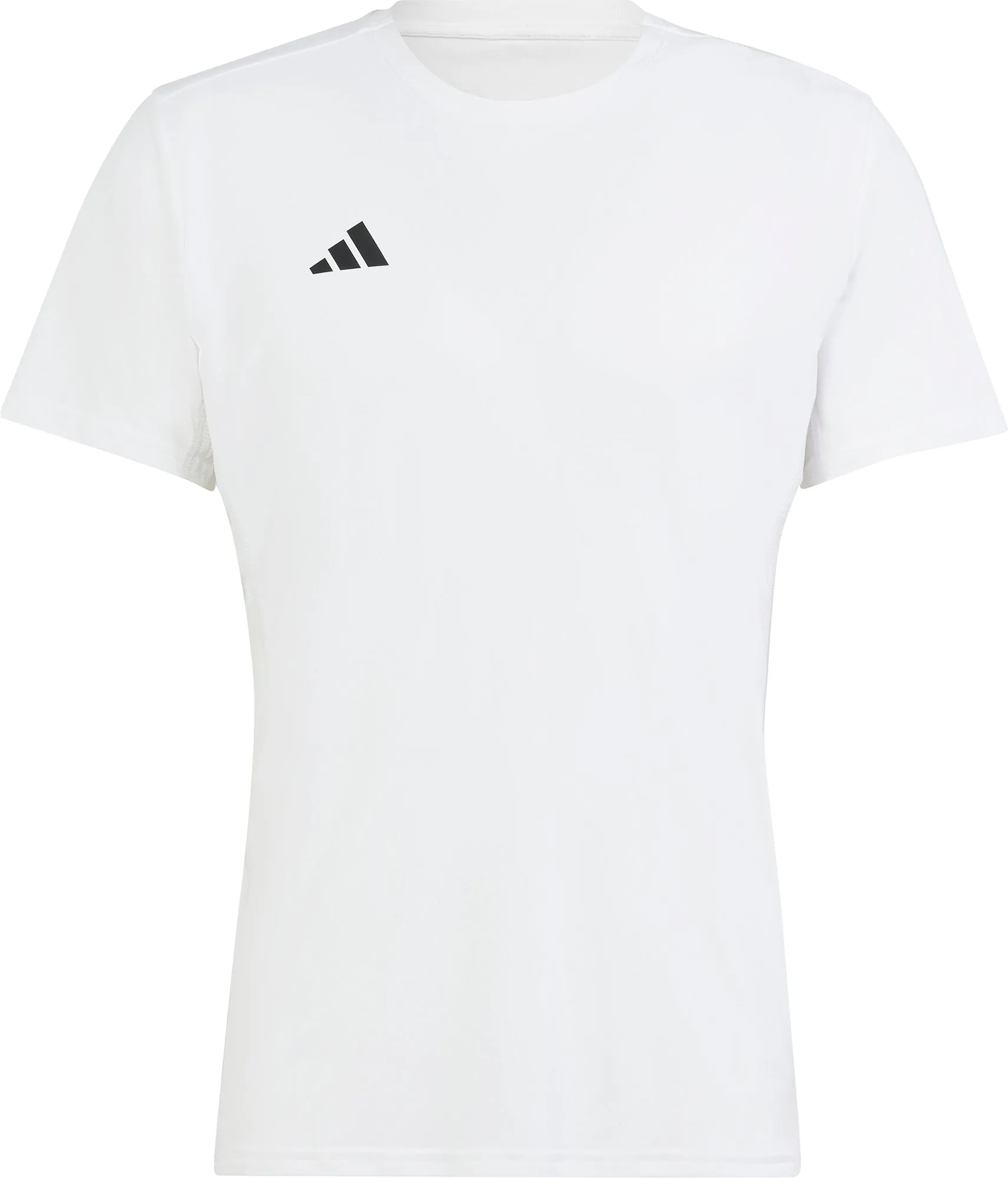 adidas Adizero Essentials Short Sleeve Mens Running Top - White