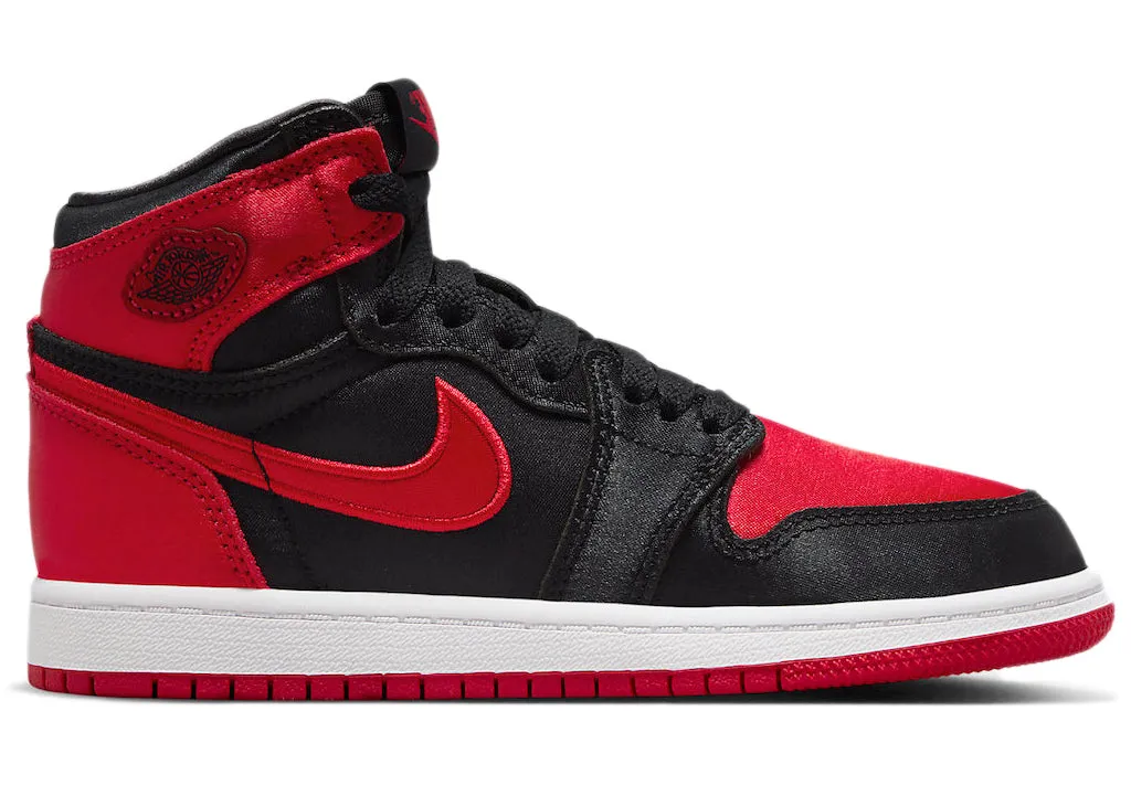 Air Jordan Retro 1 High OG Satin Bred (PS)