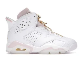 Air Jordan Retro 6 Gold Hoops (W)