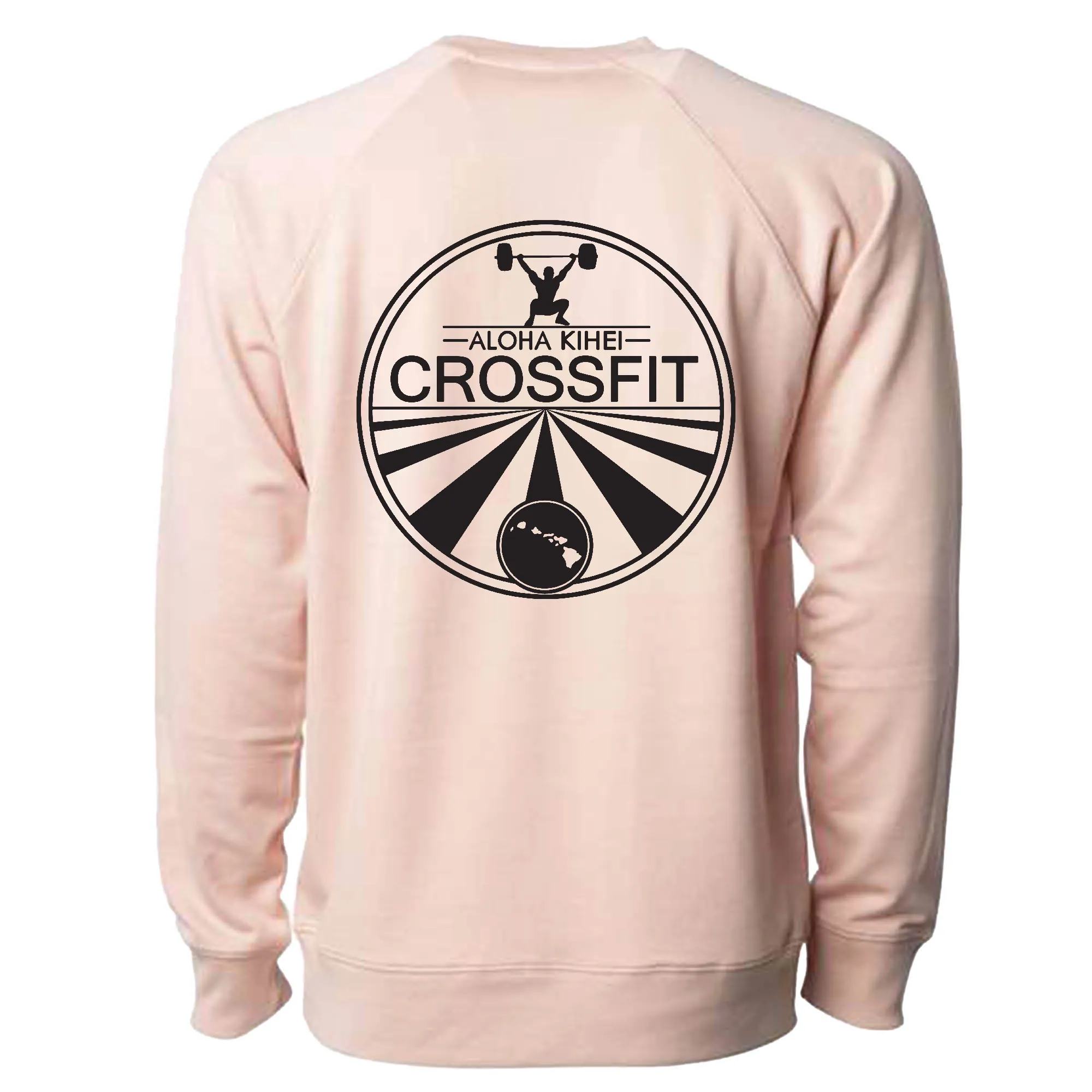 Aloha Kihei CrossFit Stacked - Mens - CrewNeck