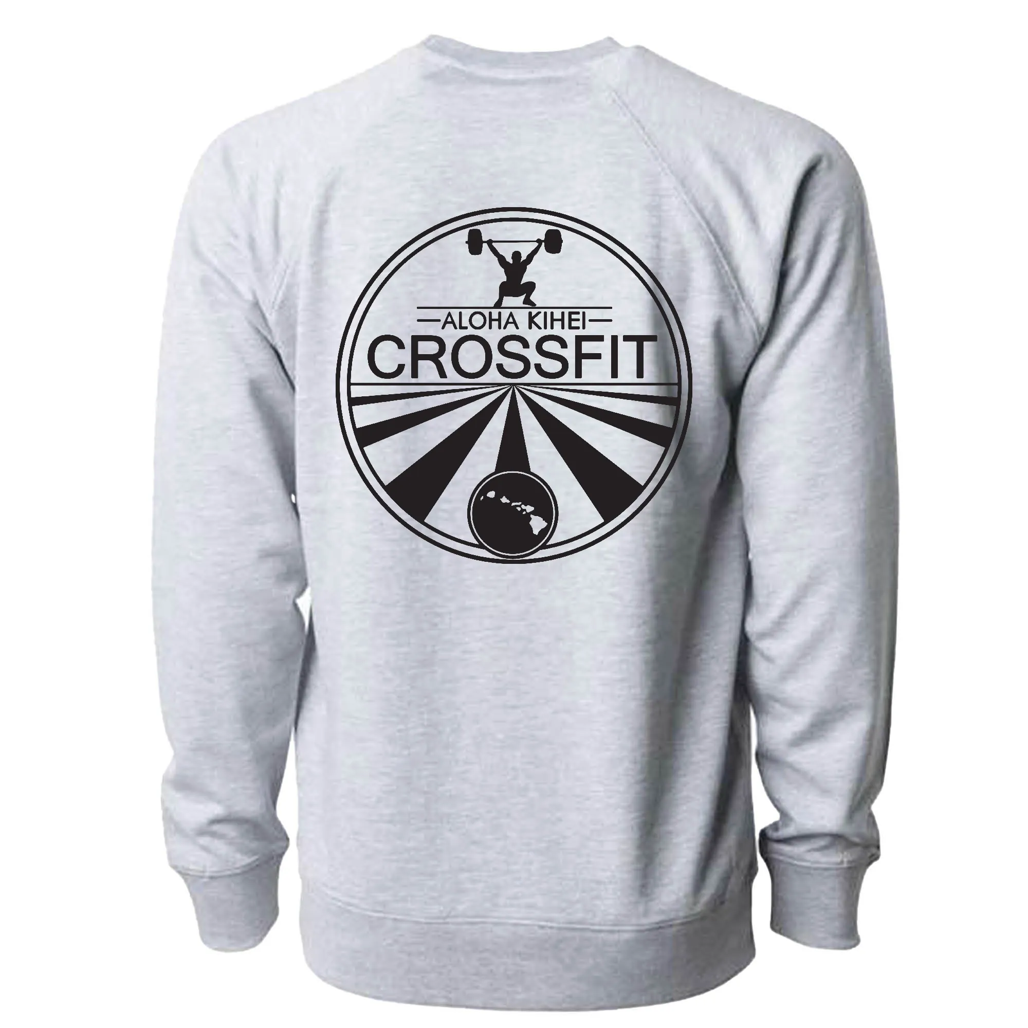 Aloha Kihei CrossFit Stacked - Mens - CrewNeck