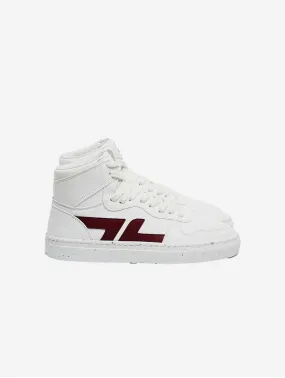 Alta Unisex High Top Vegan Sneakers | Burgundy