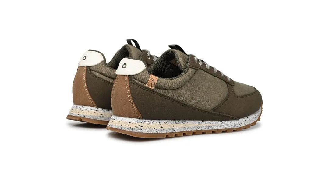 Alta Vibram 2.0 Women's Organic Cotton Canvas Sneakers | Olive