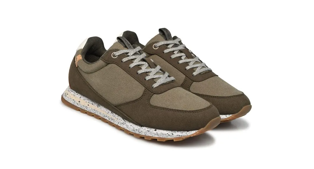 Alta Vibram 2.0 Women's Organic Cotton Canvas Sneakers | Olive