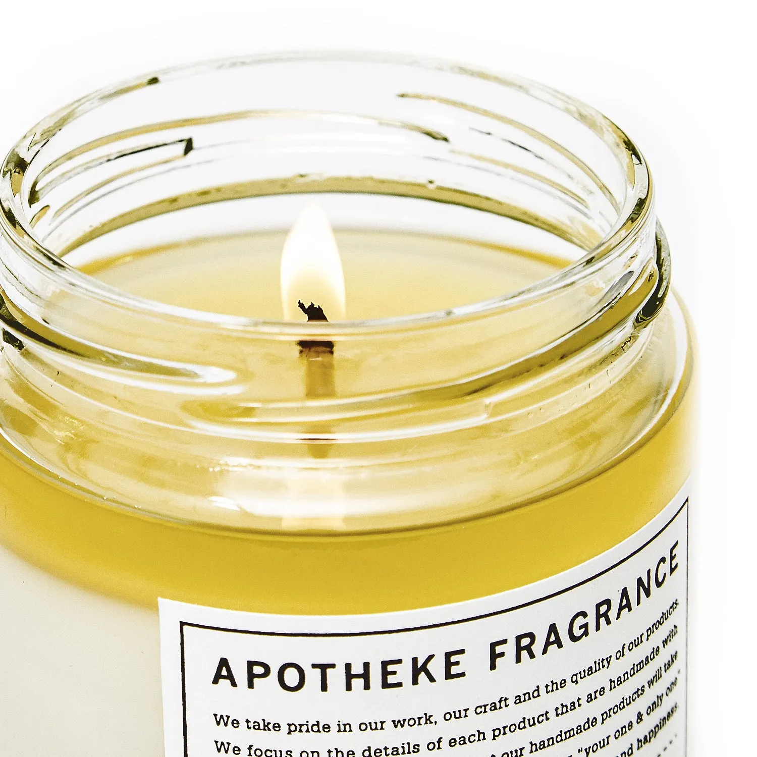 Apotheke Fragrance Glass Jar Candle "Blue Hour"