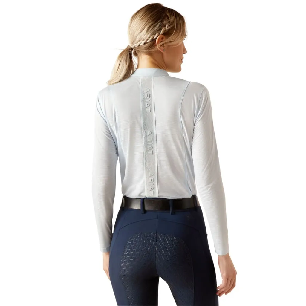 Ariat Ladies Breathe 1/4 Zip Baselayer Skyride