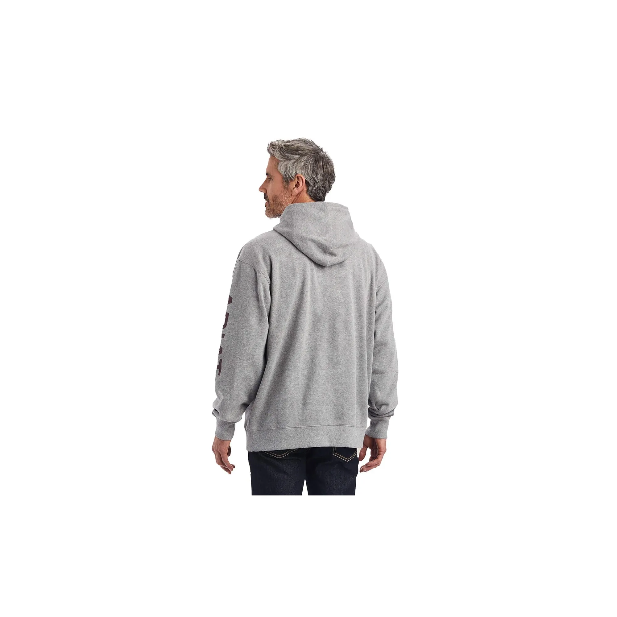 Ariat Logo Hoodie Heather Grey