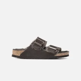 Arizona Shearling Suede Leather - Mocca