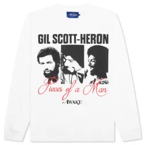 Awake NY x Gil Scott Heron L/S Tee - White