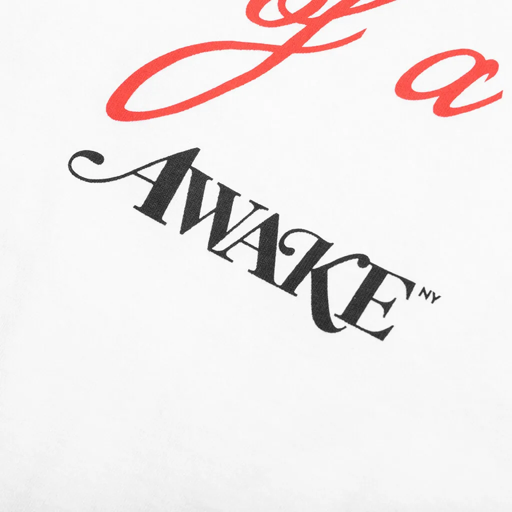 Awake NY x Gil Scott Heron L/S Tee - White