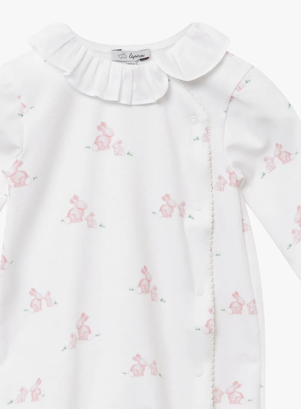 Baby Bunny All-in-One in Pale Pink