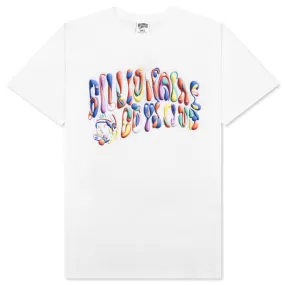 Billionaire Boys Club Clothing Men T-Shirt BB Billionairism Screen Printed Short Sleeve Crew Neck Tee