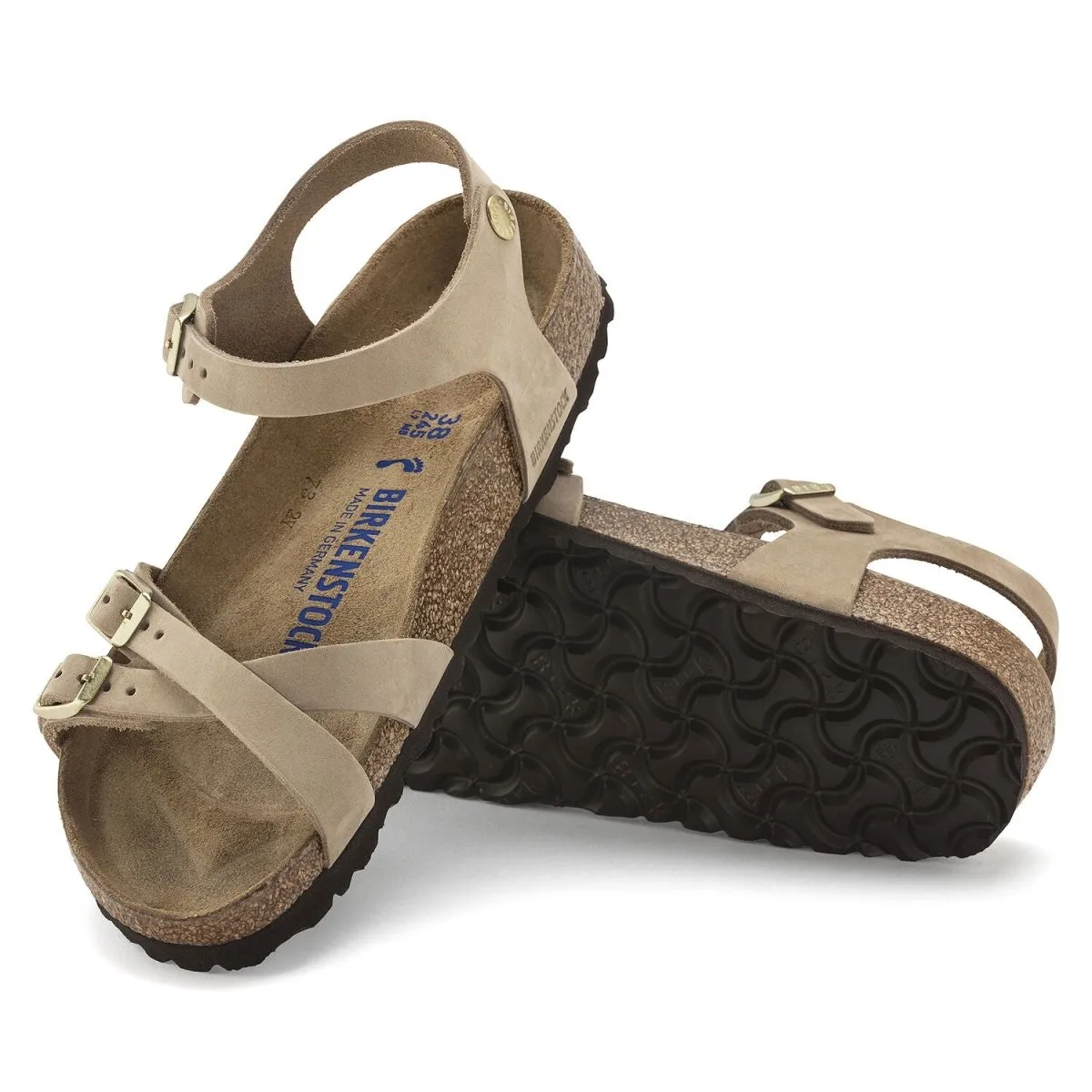 Birkenstock Women's Kumba Sandcastle Nubuck