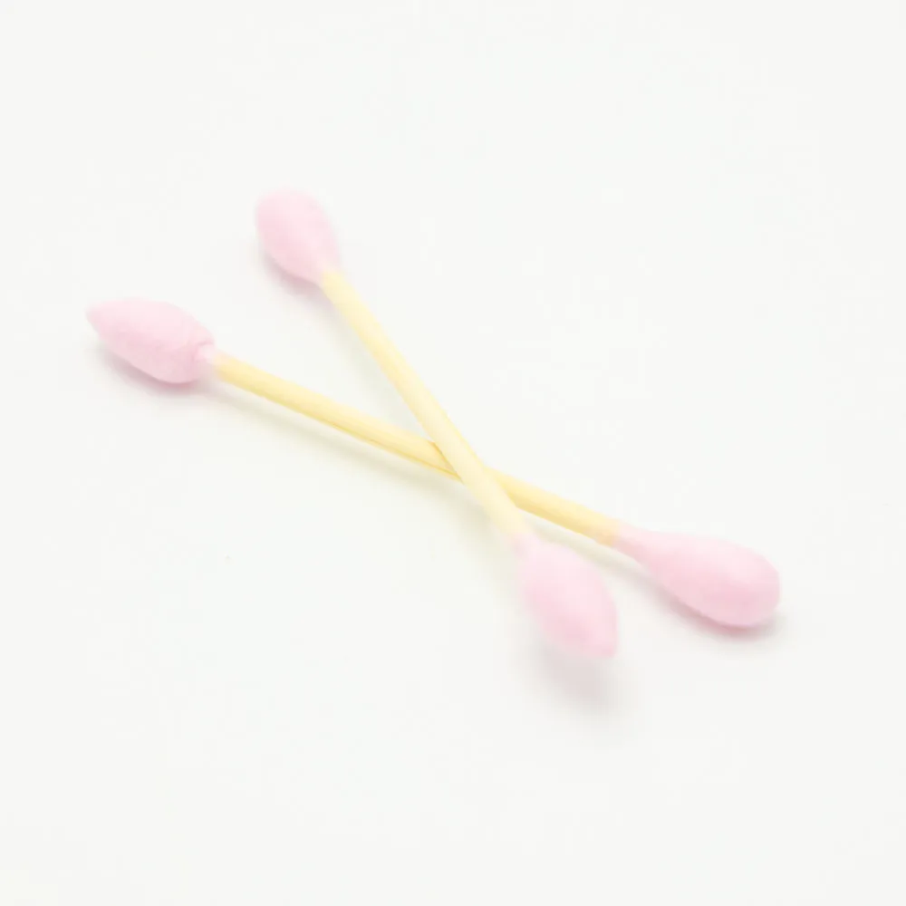 Blazy Susan Cotton Buds - Pink [100 Pack]