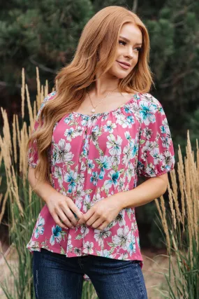 Bloom So Bright Floral Top- USE CODE SPRING24 for 40% OFF!!!!