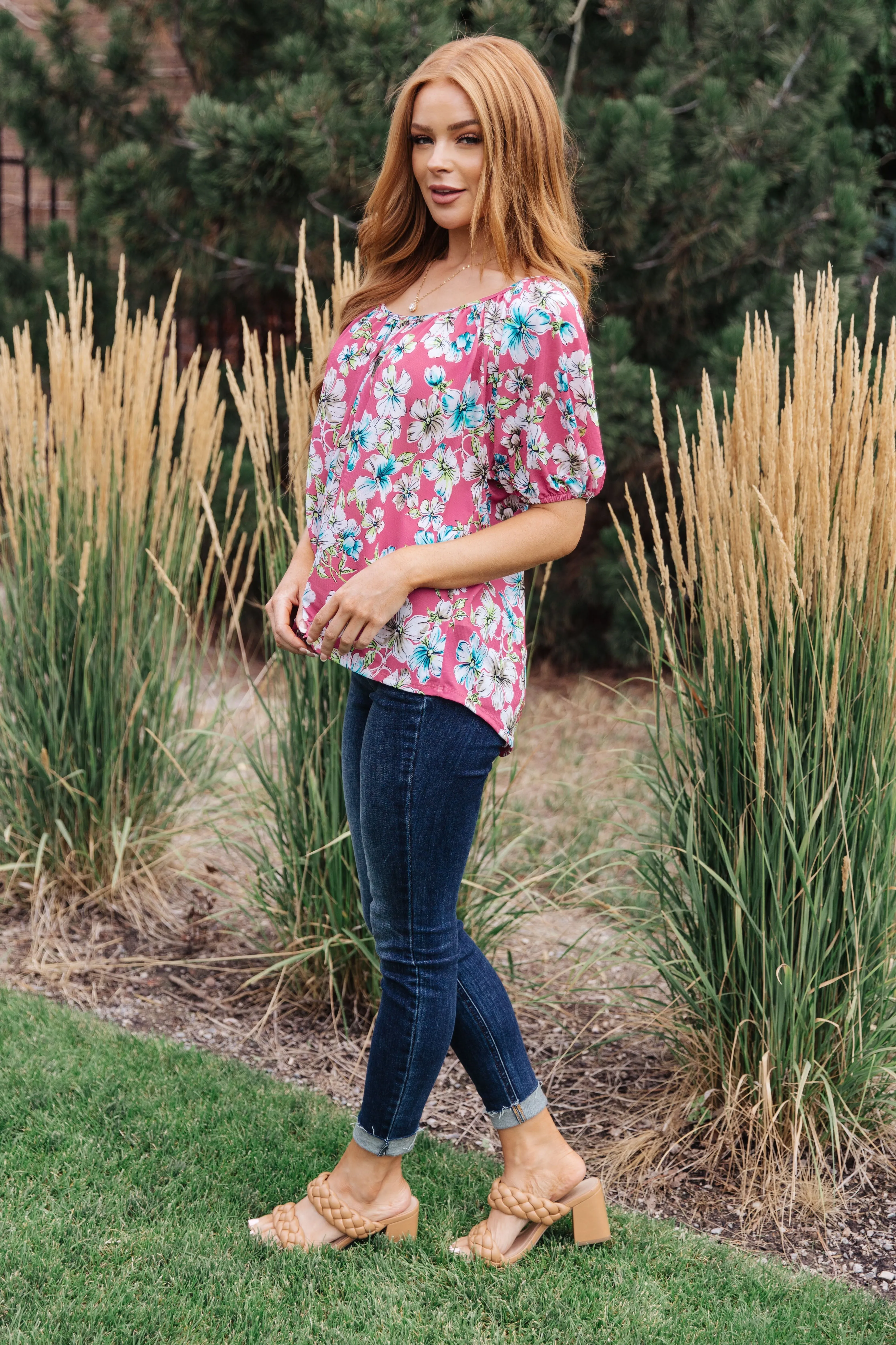 Bloom So Bright Floral Top- USE CODE SPRING24 for 40% OFF!!!!