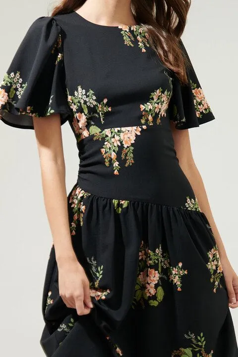 Blooming Midi Dress