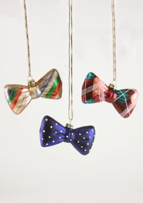  Bow Tie  Ornament (Multiple Styles)