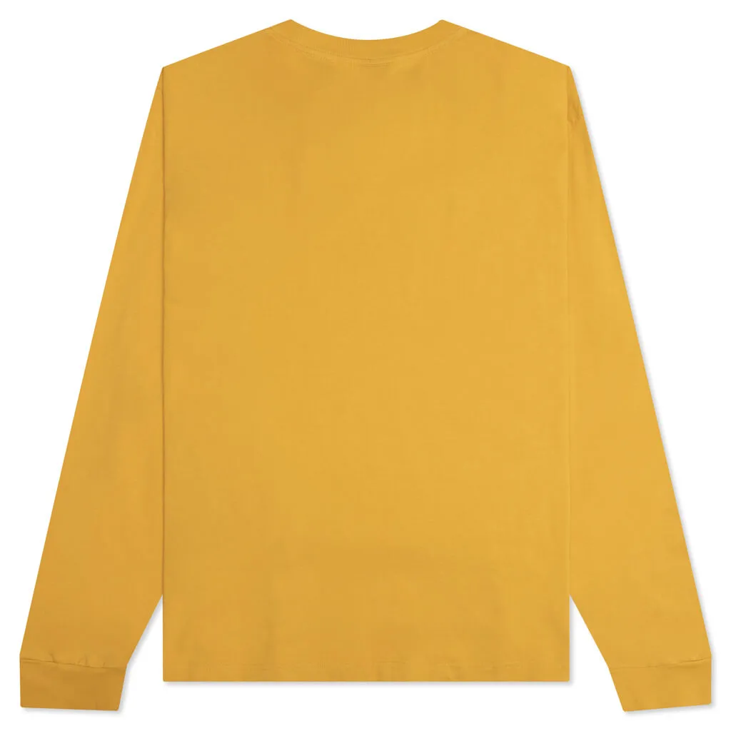 Brain Scanner L/S Tee - Mustard