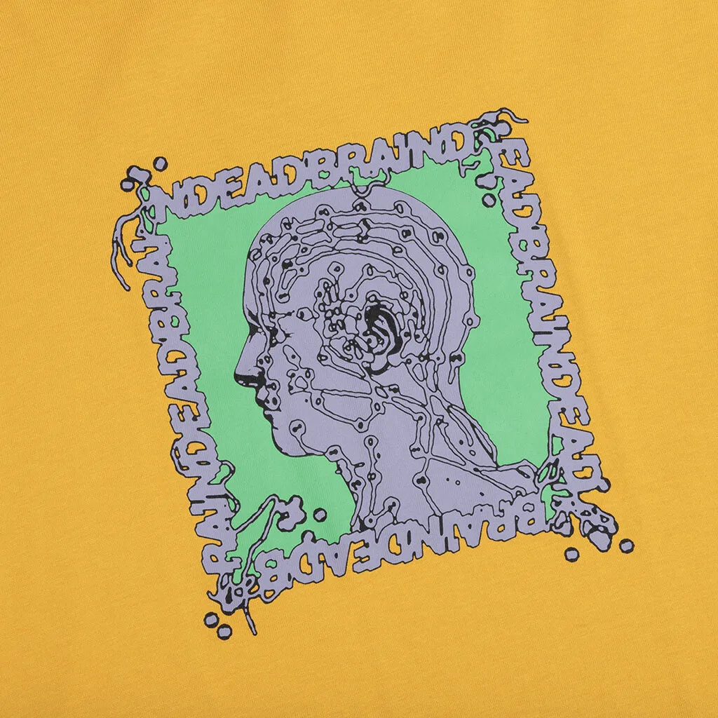 Brain Scanner L/S Tee - Mustard