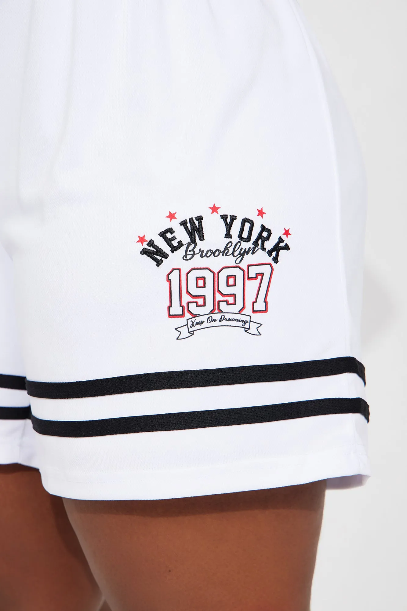 Brooklyn 97 Short Set - White