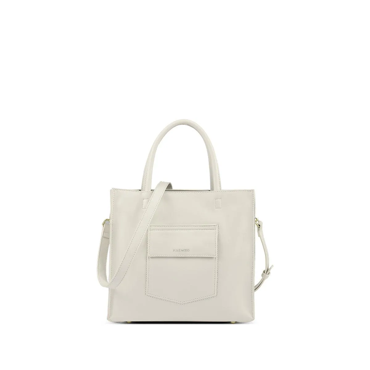 Caitlin Small Vegan Leather Tote | Multiple Colours