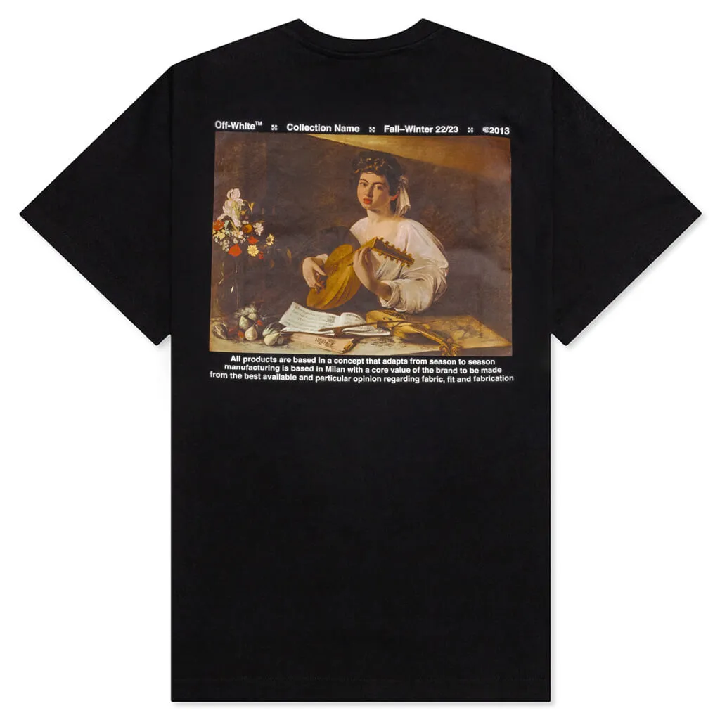 Caravaggio Lute Slim S/S Tee - Black/White