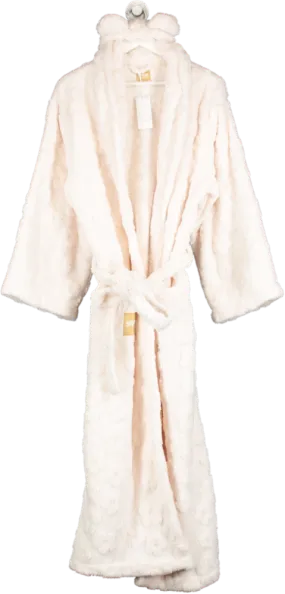 Chille Pink Snug Robe In Peony UK S/M