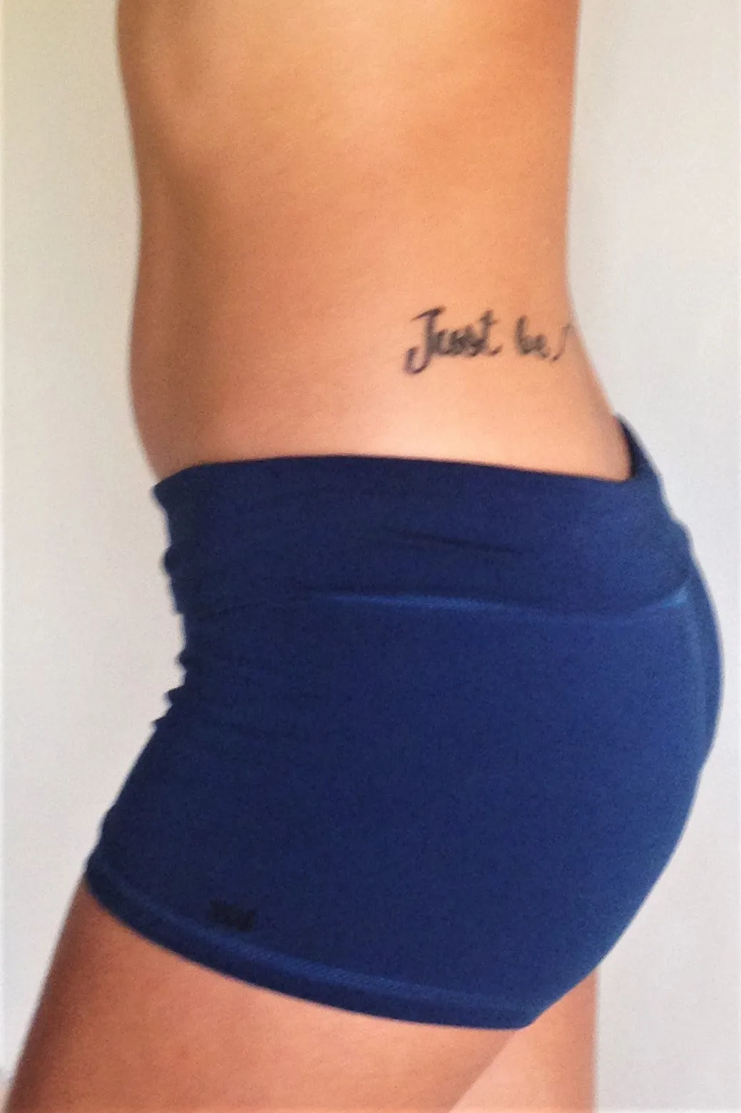 Cobalt Yoga Shorts