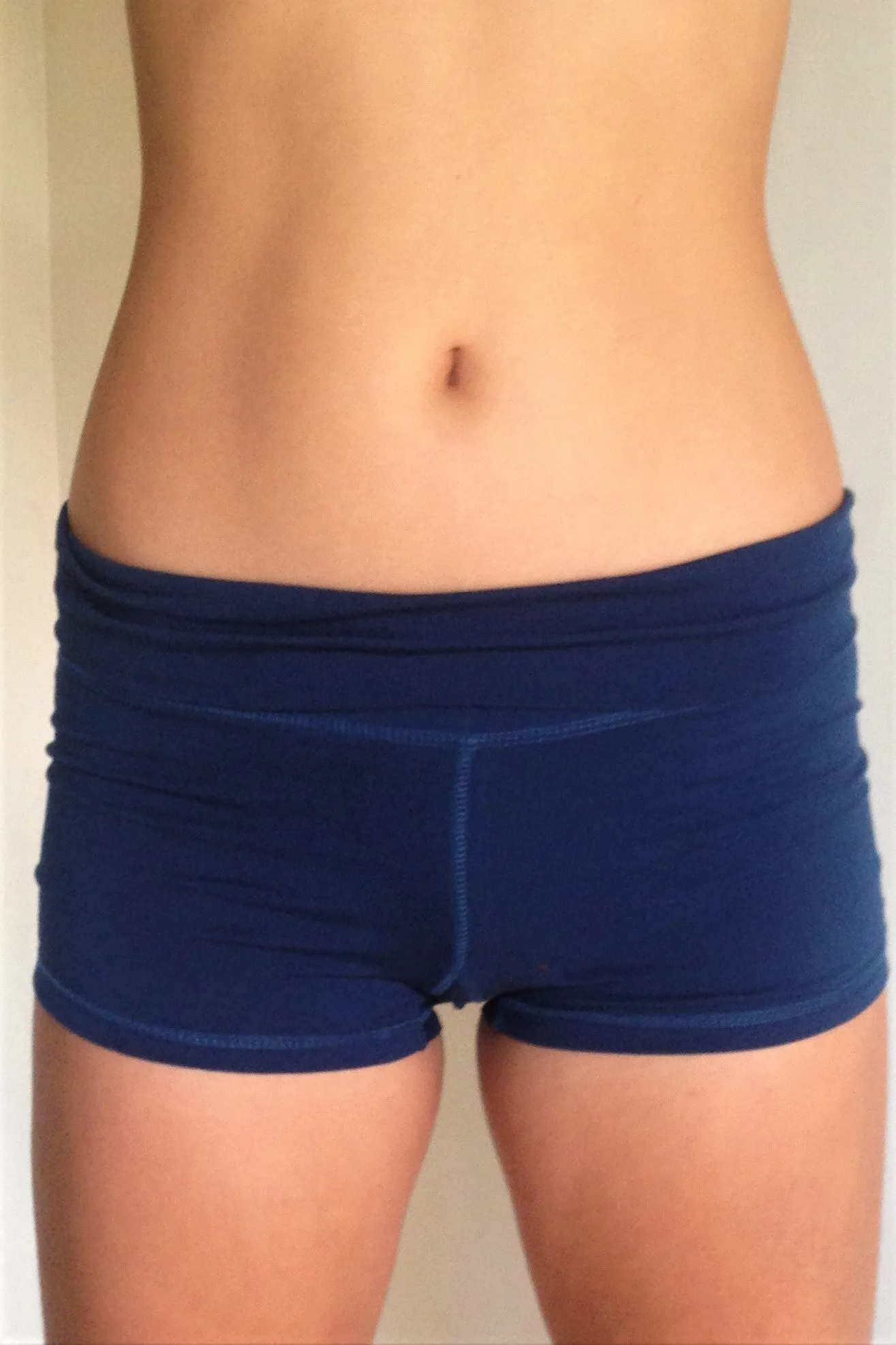 Cobalt Yoga Shorts