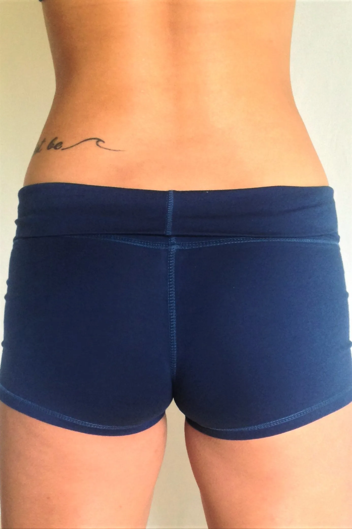 Cobalt Yoga Shorts