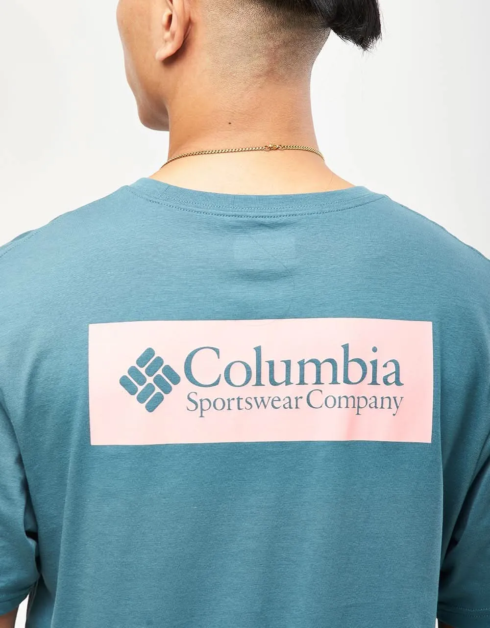 Columbia North Cascades T-Shirt - Cloudburst/CSC Box Logo