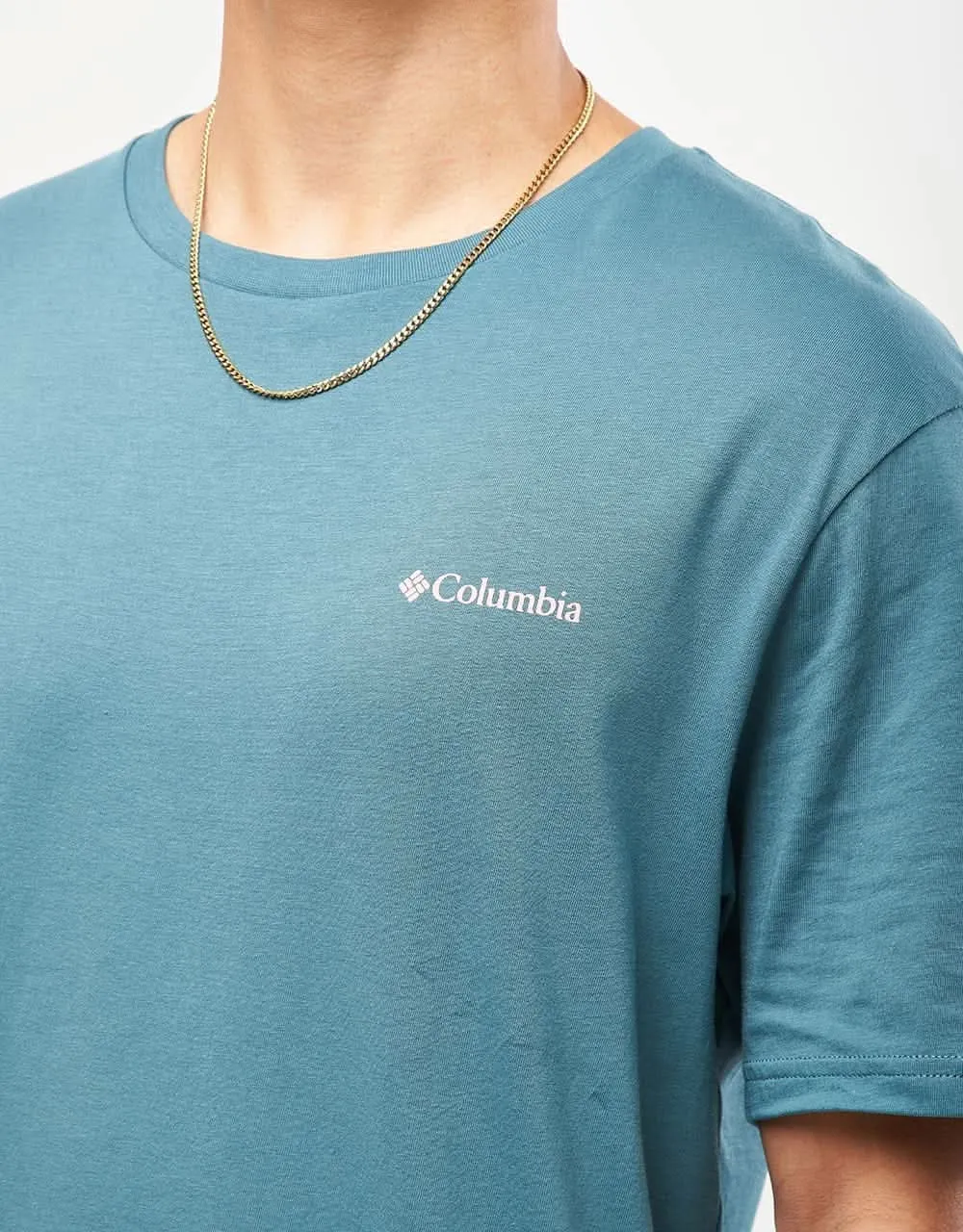 Columbia North Cascades T-Shirt - Cloudburst/CSC Box Logo