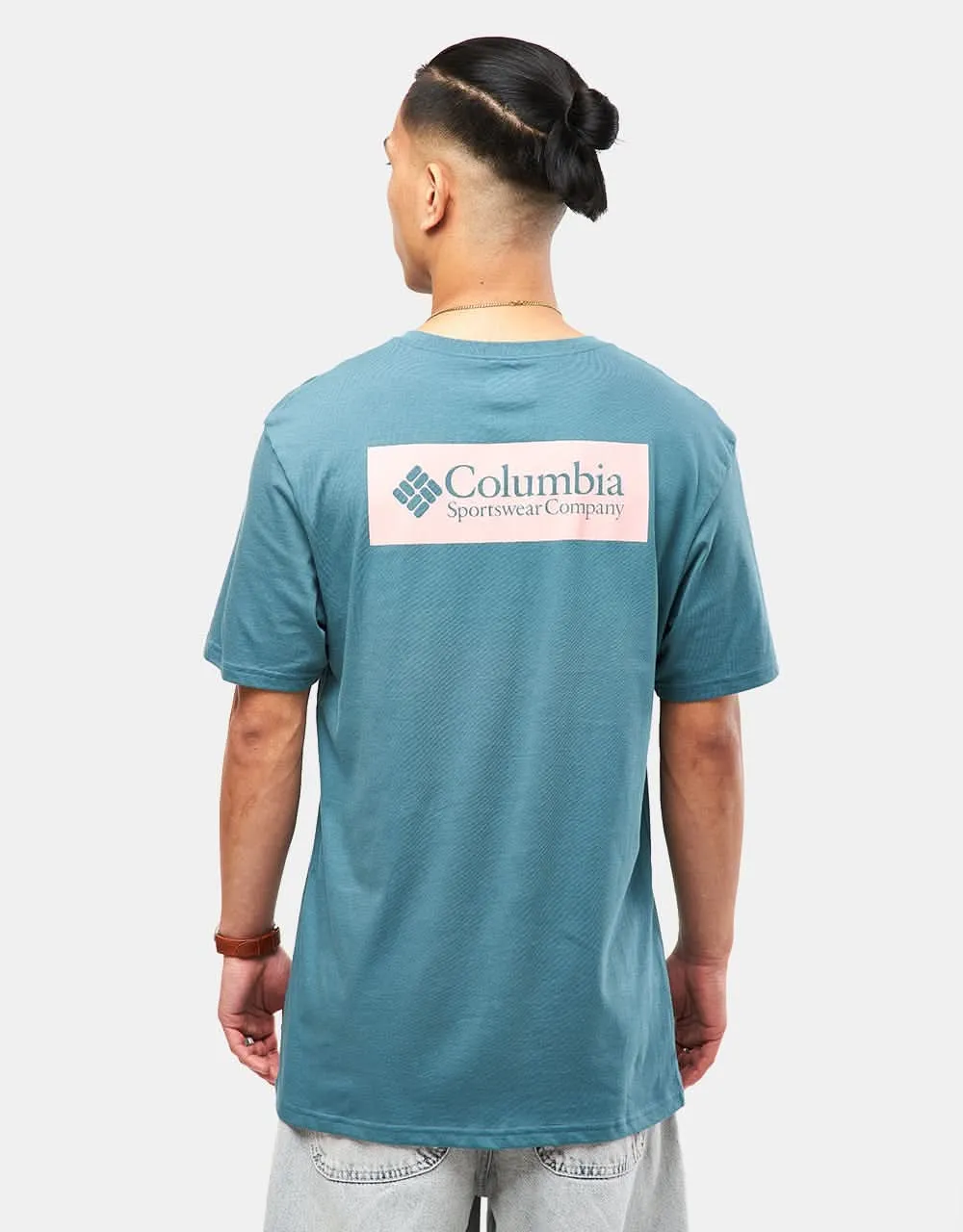 Columbia North Cascades T-Shirt - Cloudburst/CSC Box Logo