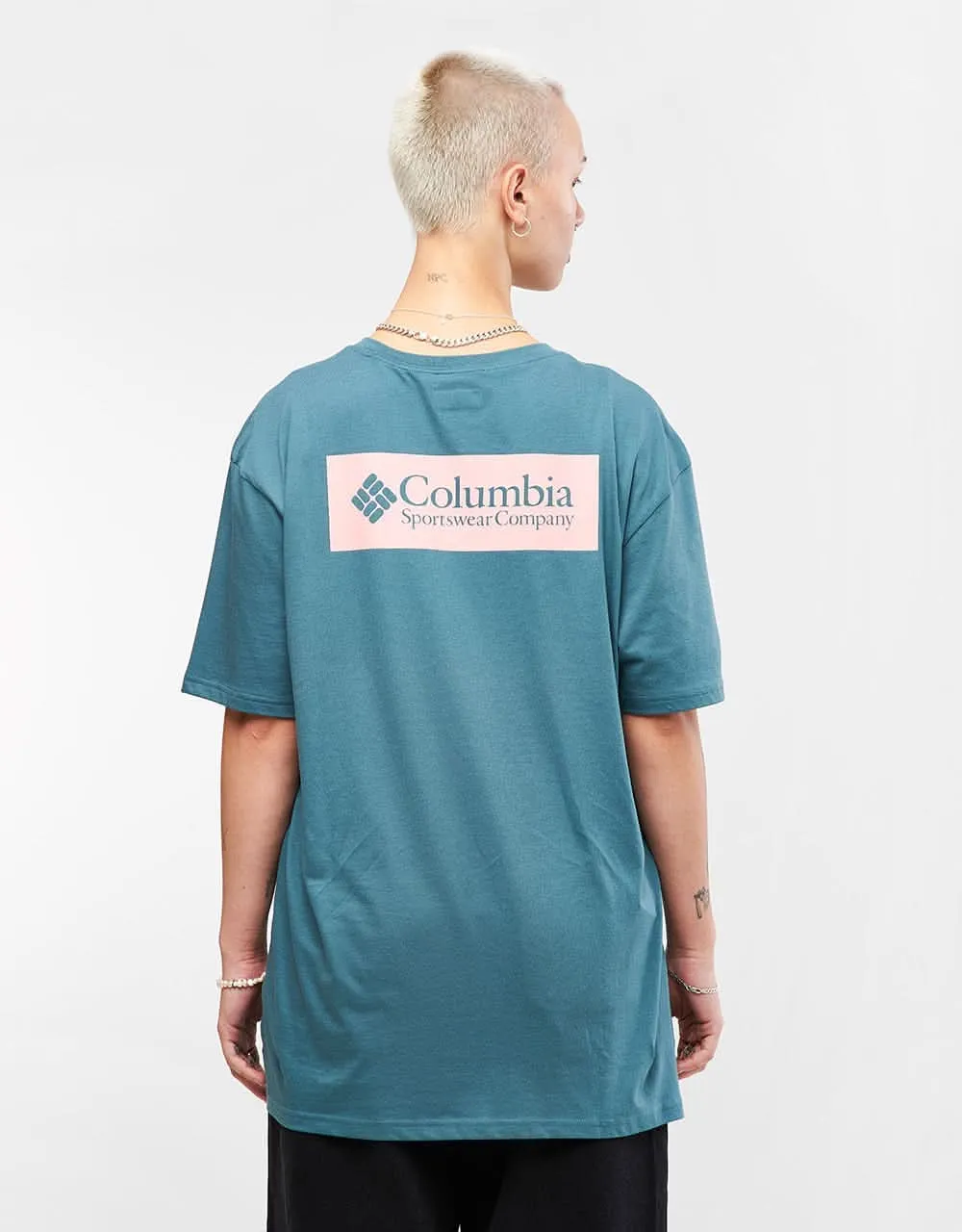 Columbia North Cascades T-Shirt - Cloudburst/CSC Box Logo