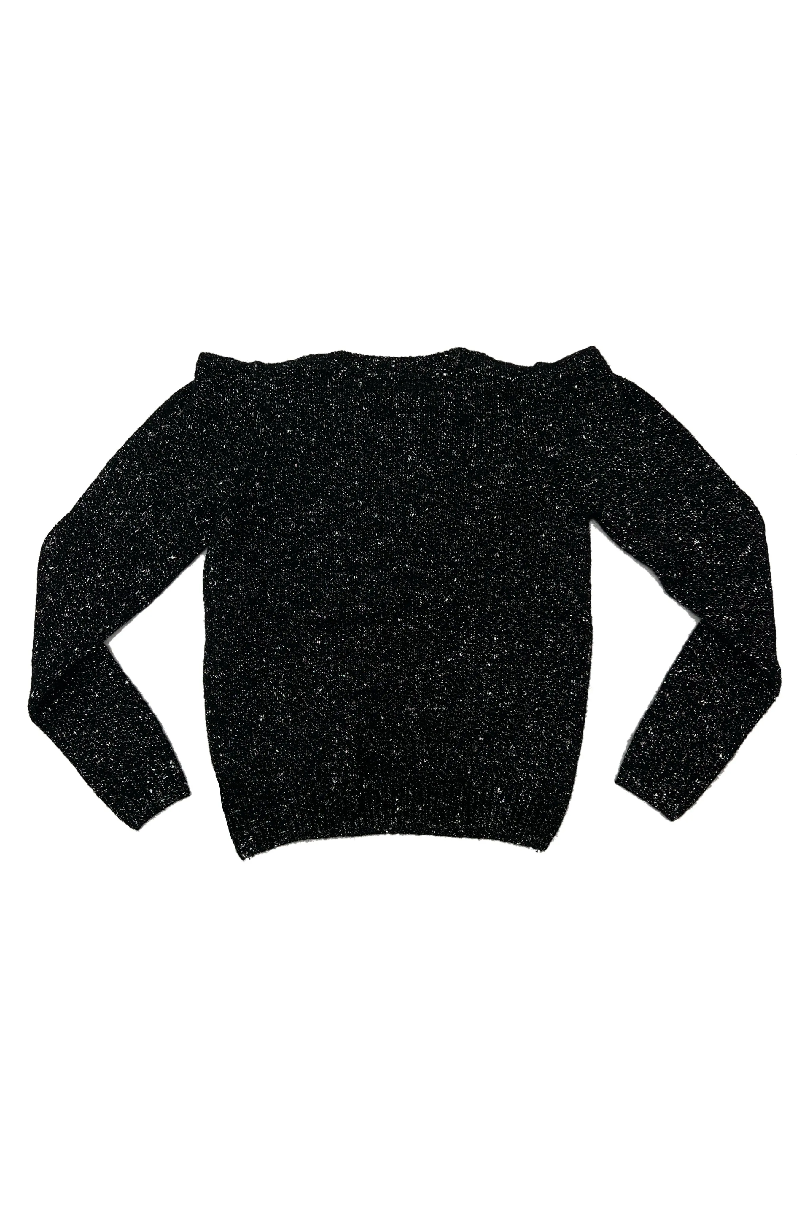 Cosmos square neck puff shoulder sweater