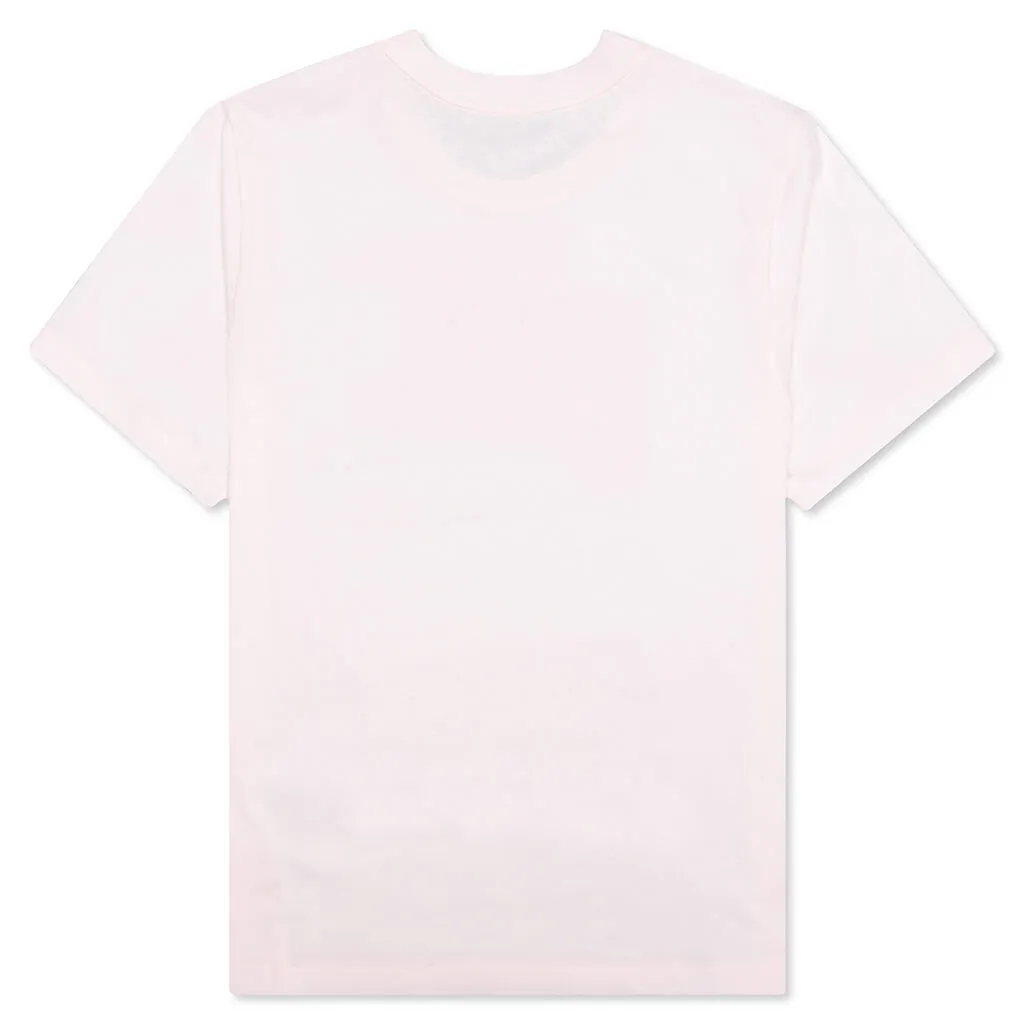 Cotton T-Shirt With Logo - Light Pink