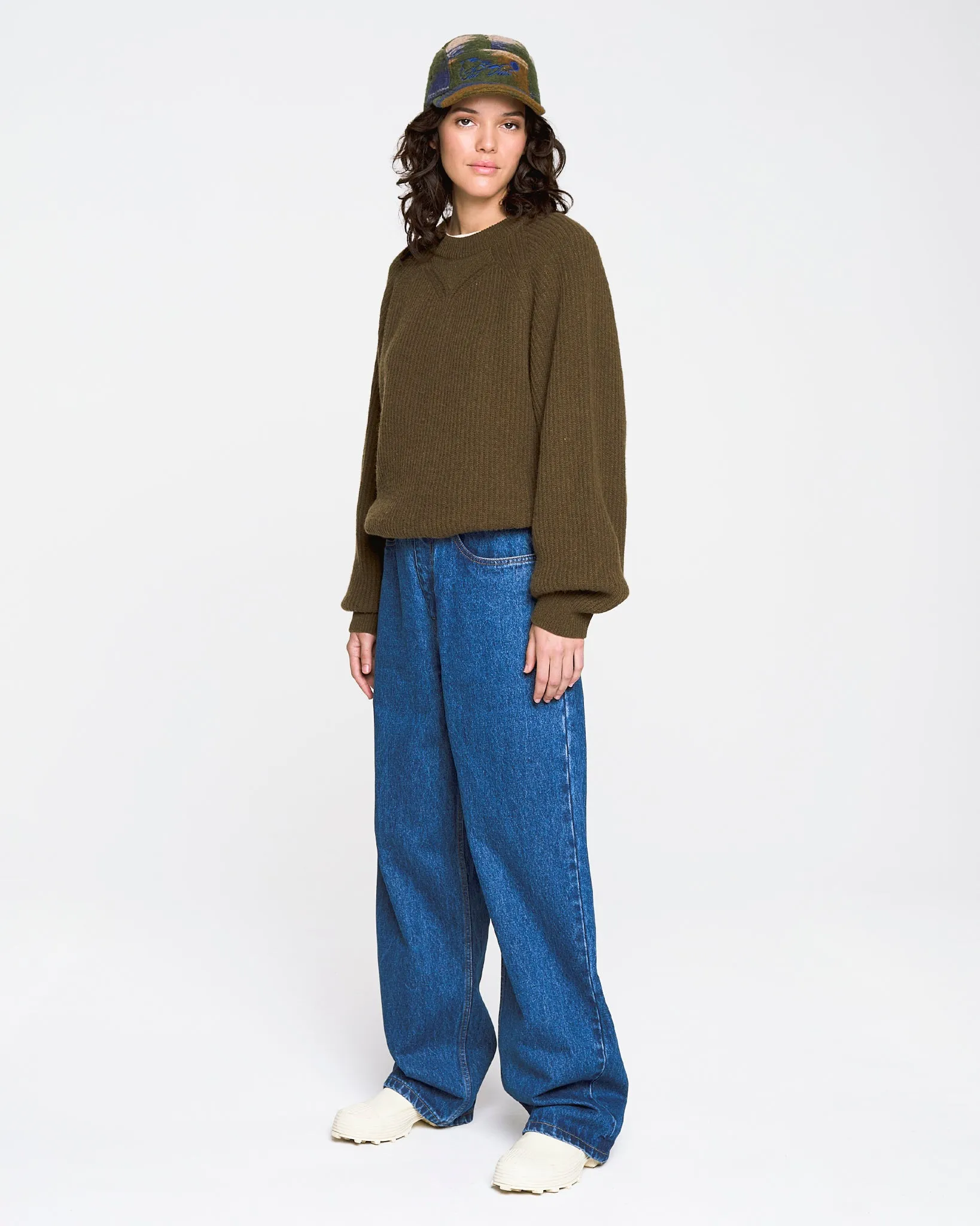 Crew Neck Sweater Yarn Delta Canteen