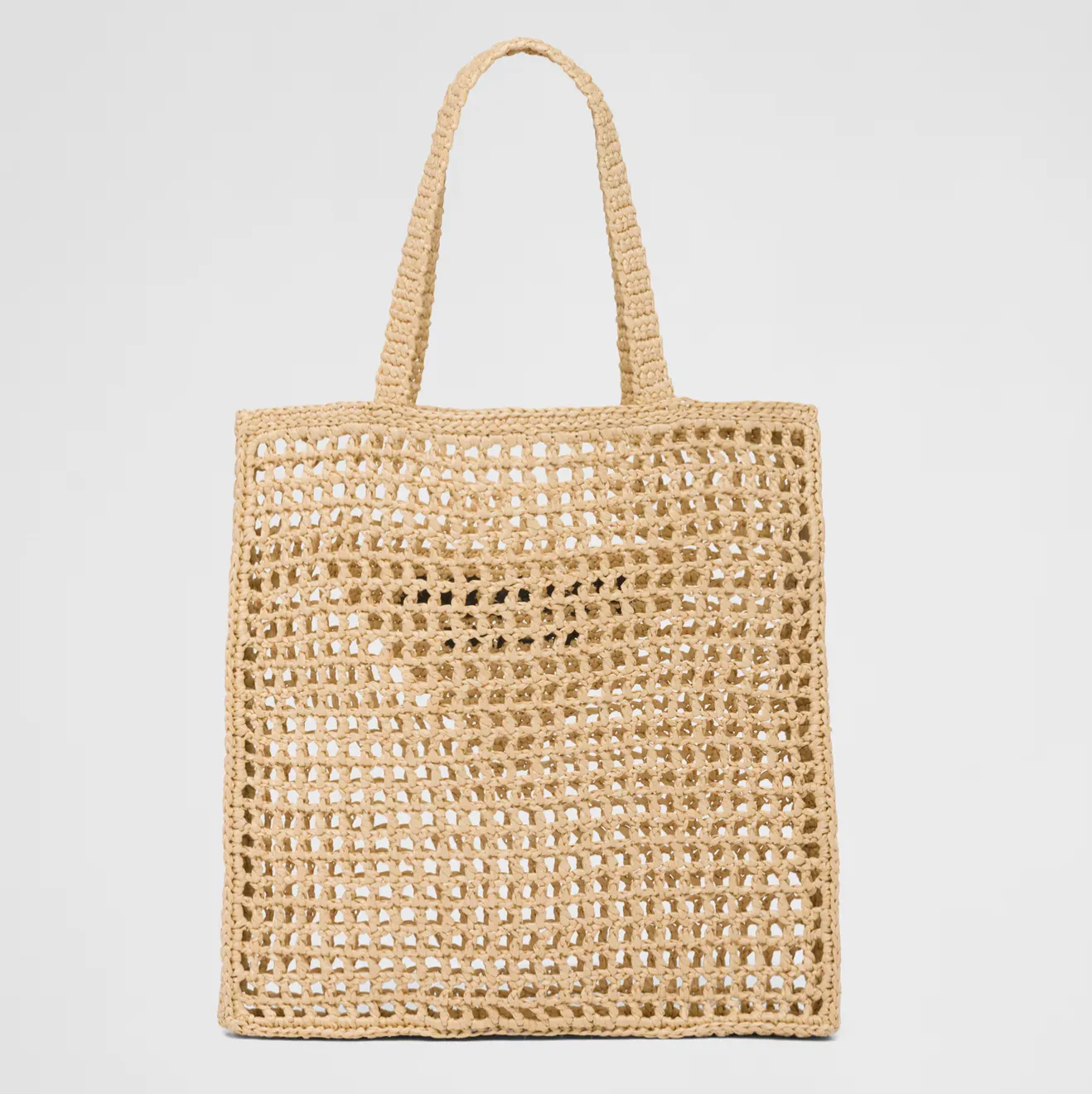 CROCHET TOTE BAG - NATURAL