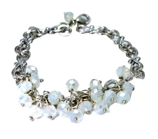 Crystal Cluster Bracelet