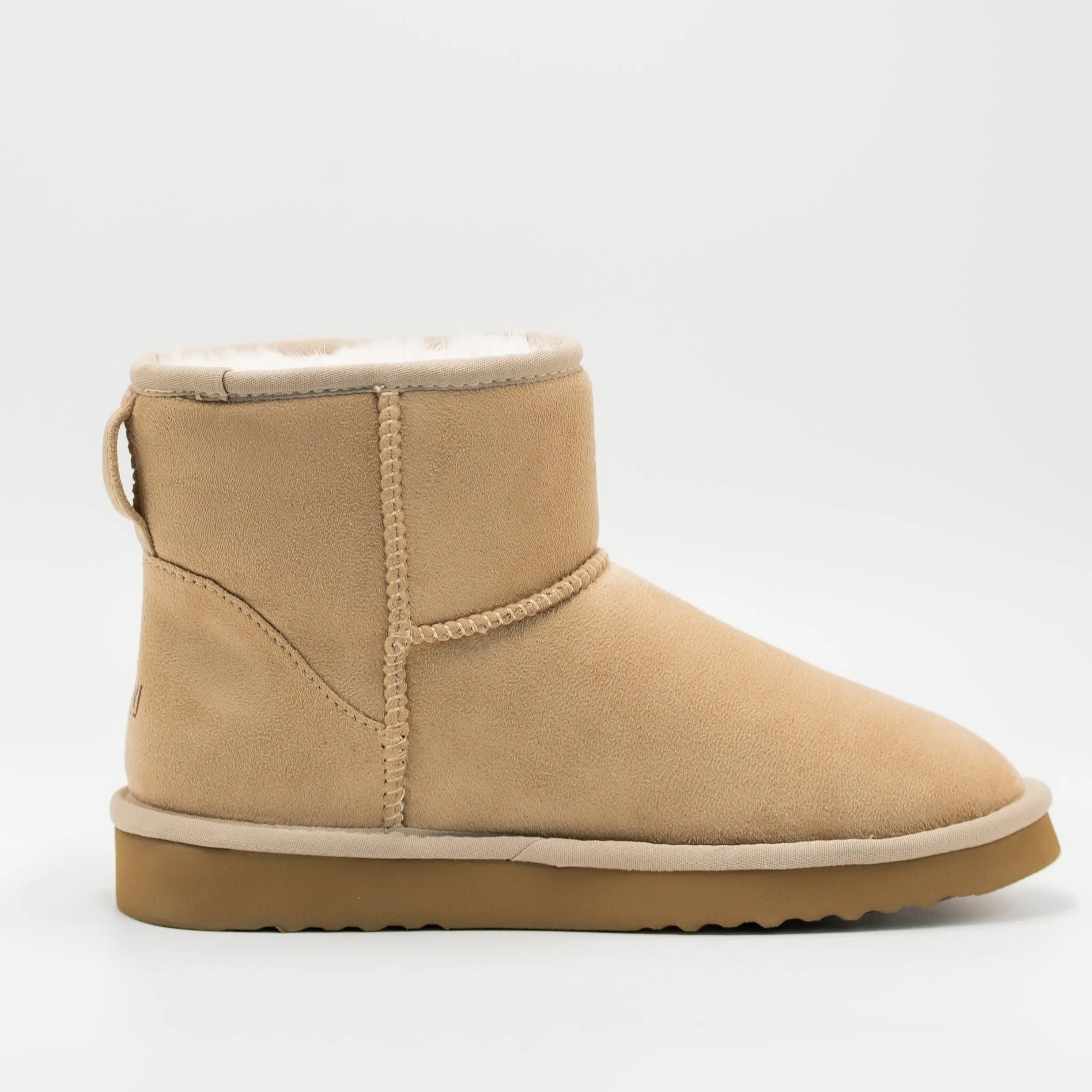 [Defective] Pawj Mini Boot | Tan / Aspen Snow