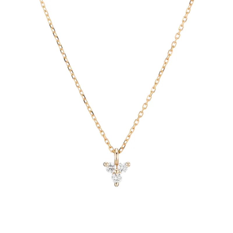 Diamond Triad Necklace