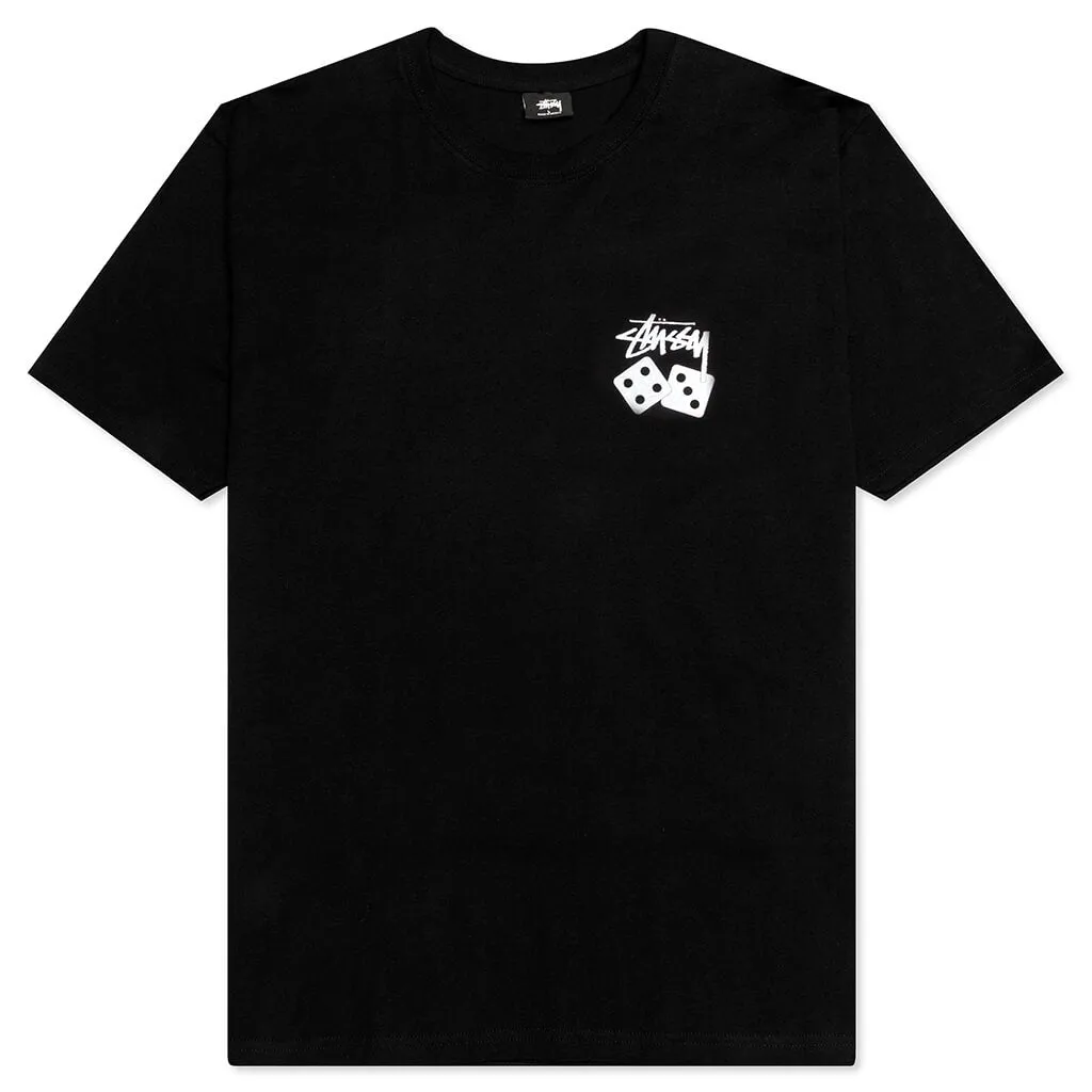 Dice Pigment Dyed Tee - Black