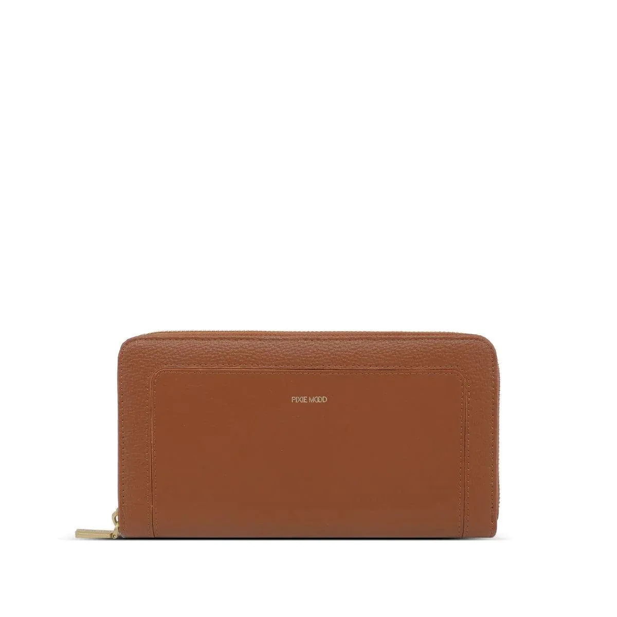 Emma Vegan Leather Ziparound Wallet | Multiple Colours