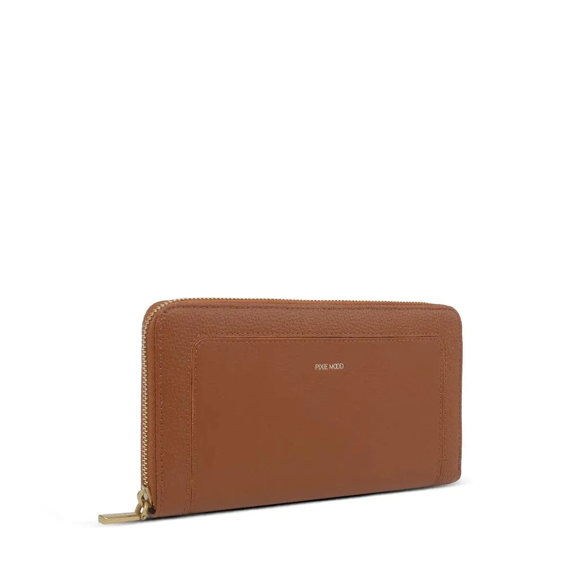 Emma Vegan Leather Ziparound Wallet | Multiple Colours