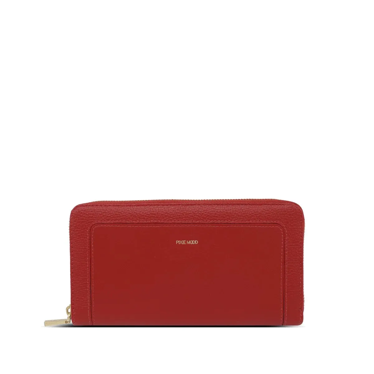 Emma Vegan Leather Ziparound Wallet | Multiple Colours